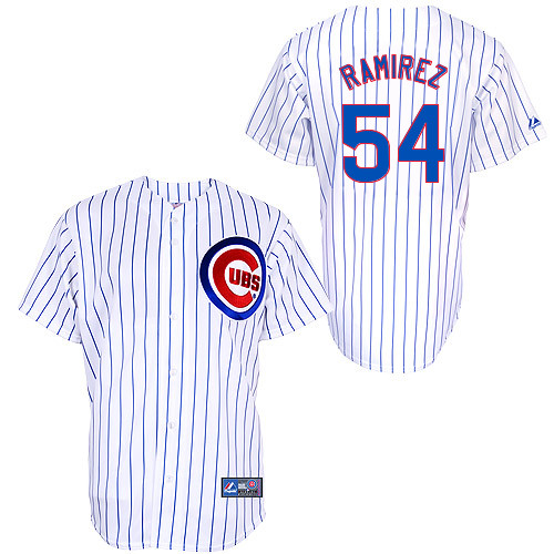 Neil Ramirez #54 Youth Baseball Jersey-Chicago Cubs Authentic Home White Cool Base MLB Jersey